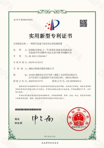 一种带压管道气体在线分析监测装置